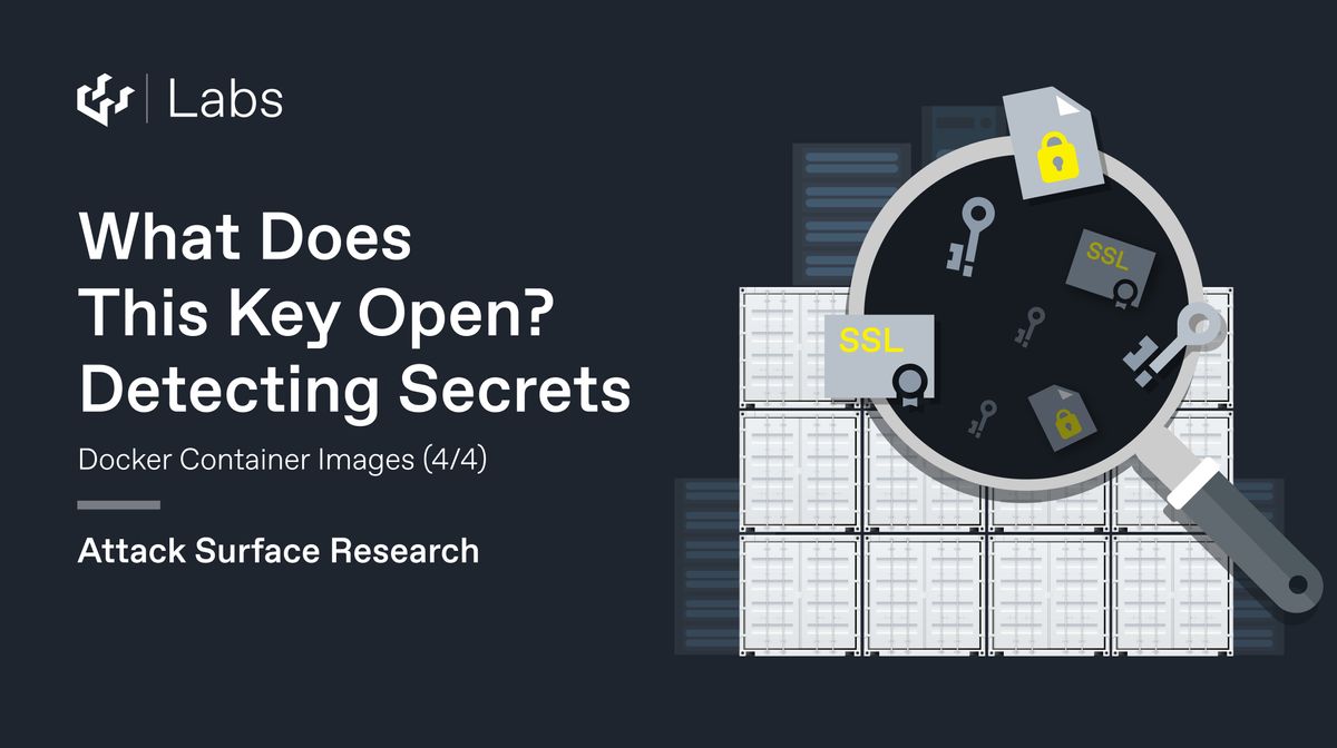 What Does This Key Open? - Docker Container Images (4/4)