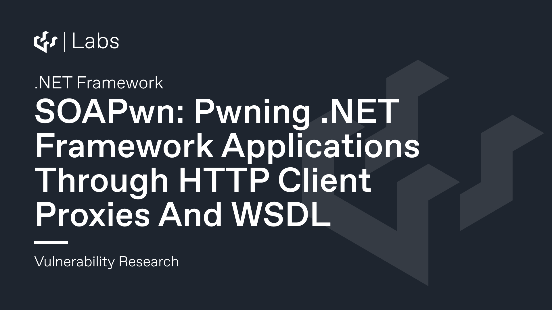 SOAPwn: Pwning .NET Framework Applications Through HTTP Client Proxies And WSDL
